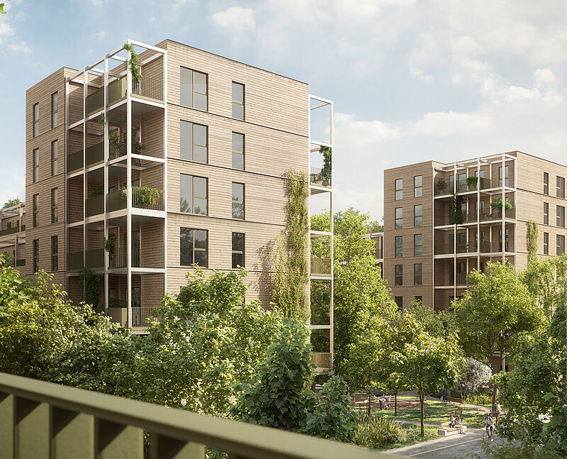 IFA Investment Baumstadt Floridsdorf_Werndlgase 5&7_Visualisierung