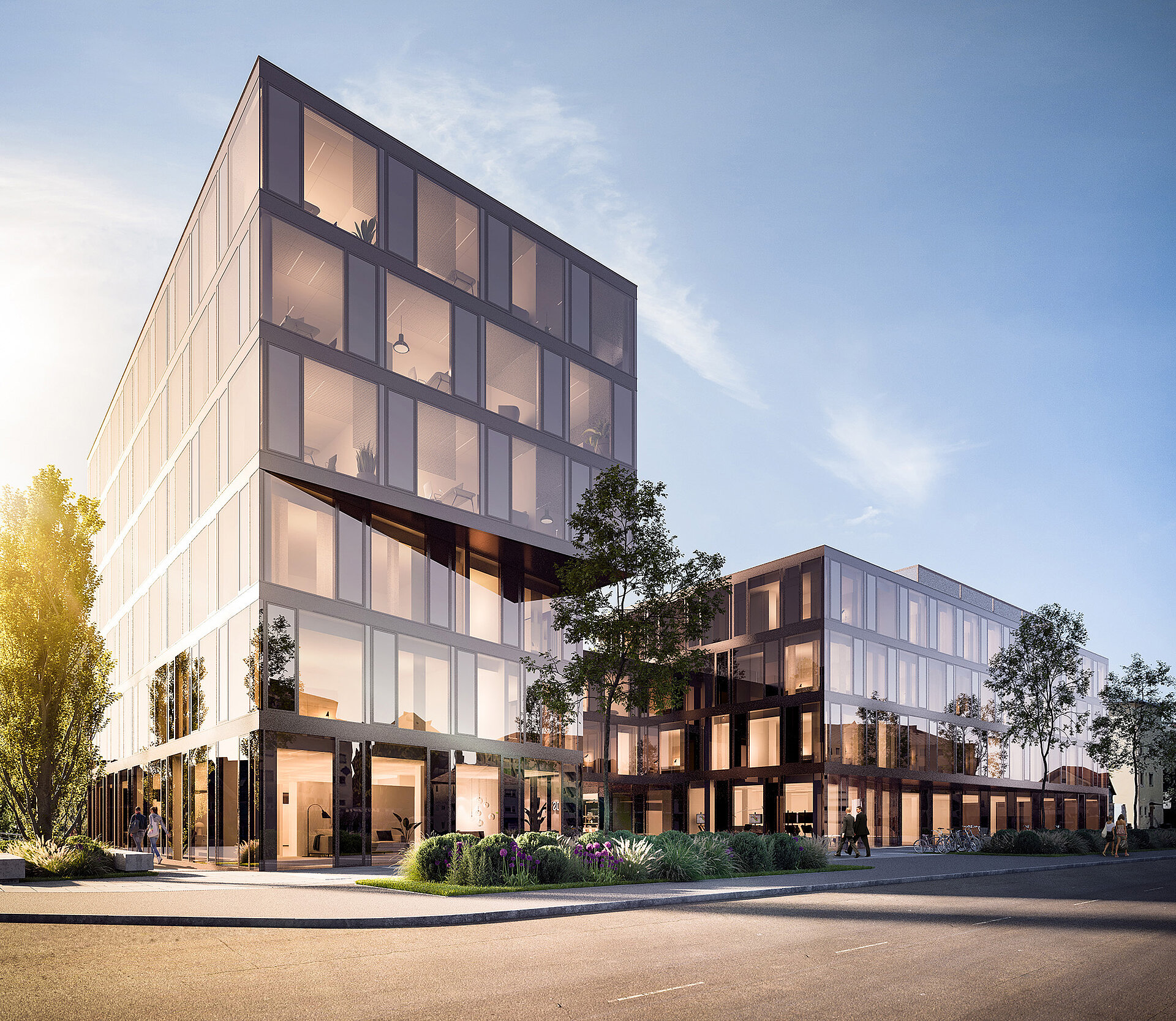 IFA Investment V33, Salzburg_Visualisierung (Ansicht Vogelweiderstraße) V33 - Ansicht Vogelweiderstraße_(c)IFA AG