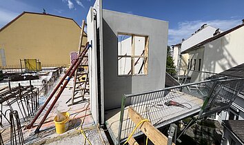 IFA Investment Jedleseer Straße 104-106, Wien_Bauphase