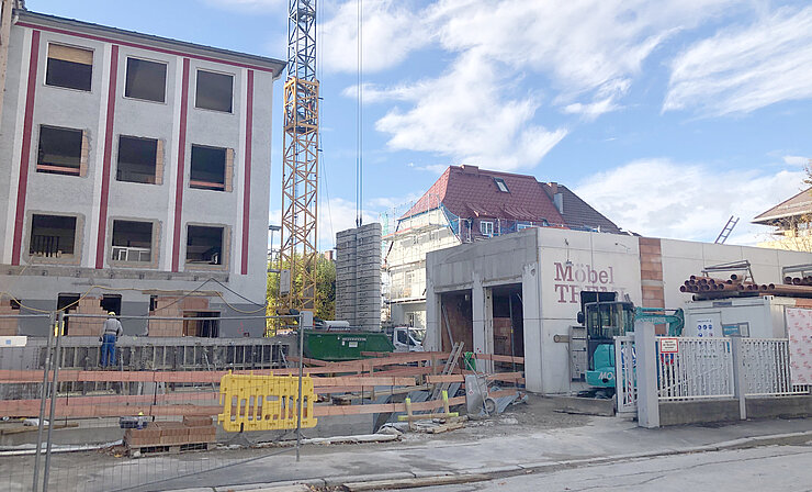 IFA Prime Investment Residenz Mayburg, Salzburg_Bauphase IFA Prime Investment Residenz Mayburg, Salzburg_Bauphase
