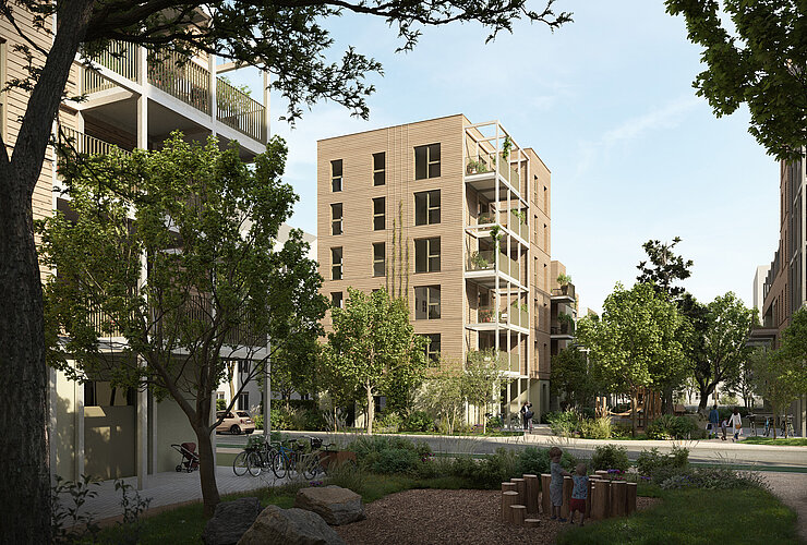 IFA Investment Baumstadt Floridsdorf_Werndlgase 3+3A_Visualisierung