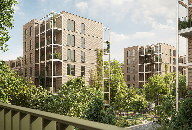 IFA Investment Baumstadt Floridsdorf_Werndlgase 5&7_Visualisierung