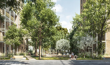 IFA Investment Baumstadt Floridsdorf_Werndlgase 5&7_Visualisierung