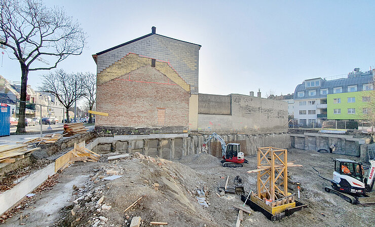 IFA Investment Aspernstraße 120, Wien_Bauphase IFA Investment Aspernstraße 120, Wien_Bauphase