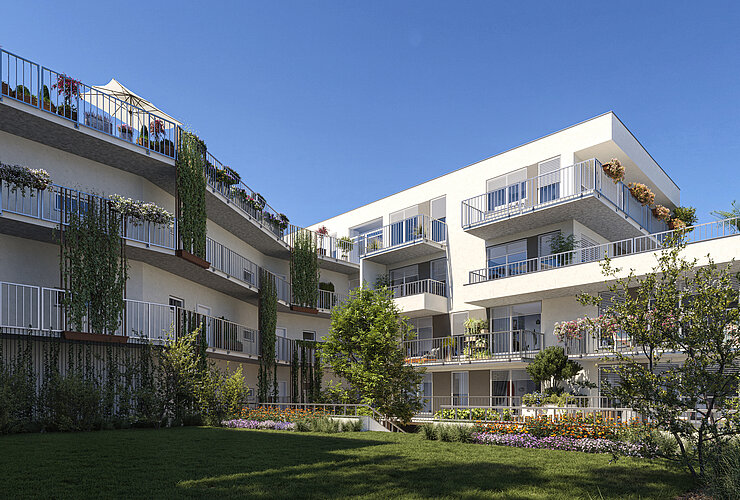 IFA Investment Josef-Pock-Straße 1-3, Graz_Visualisierung Innenhof IFA Investment Josef-Pock-Straße 1-3, Graz_Visualisierung Innenhof