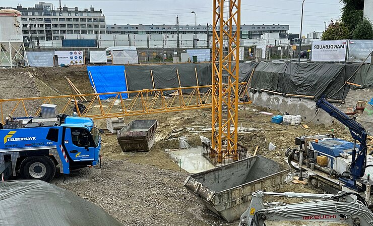 IFA Investment Wohnpark Liesing I, 1230 Wien_Bauphase IFA Investment Wohnpark Liesing I, 1230 Wien_Bauphase