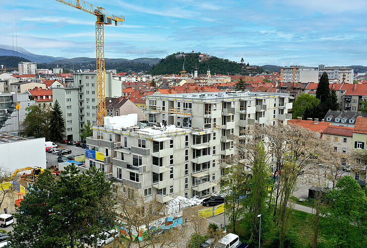 IFA Investment Idlhofgasse 70, Graz_Gleichenfeier