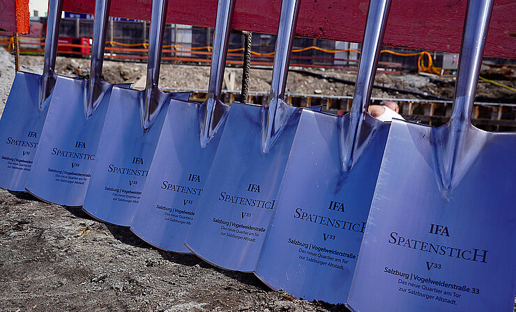 IFA Prime Investment V33, Salzburg_Spatenstich IFA Prime Investment V33, Salzburg_Spatenstich