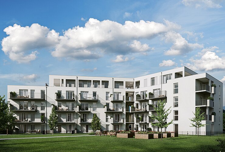 IFA Investment Harter Straße 96, Graz_Visualisierung Hofansicht