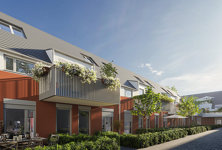 IFA Investment Breitenleer Straße 248, Wien_Visualisierung Innenhof