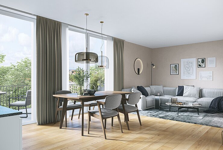 IFA Investment Harter Straße 96, Graz_Innenraumvisualisierung