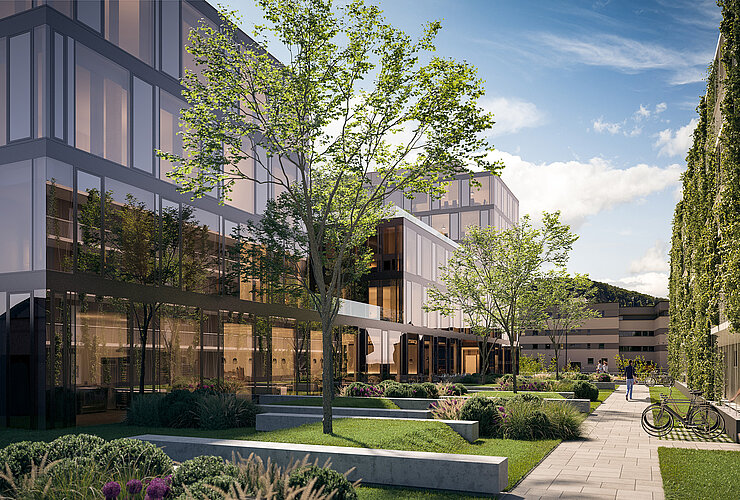 IFA Investment V33, Salzburg_Visualisierung Innenhof