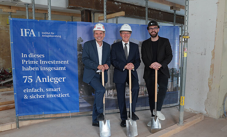 IFA Prime Investment Residenz Mayburg, Salzburg_Spatenstich IFA Prime Investment Residenz Mayburg, Salzburg_Spatenstich