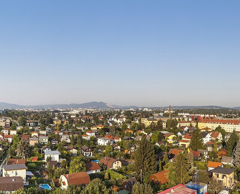 Luftbild Wien Liesing