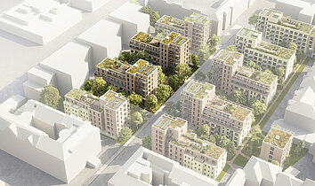 IFA Investment Baumstadt Floridsdorf_Werndlgase 5&7_Visualisierung