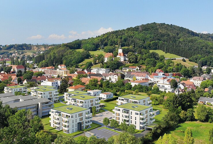IFA Investment 186 Grad Wohnensemble Graz Süd, Visualisierung